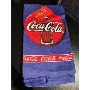 NOS Vintage Nostalgia Pantry / dish‎ towel - Coca-Cola cotton. 26x16